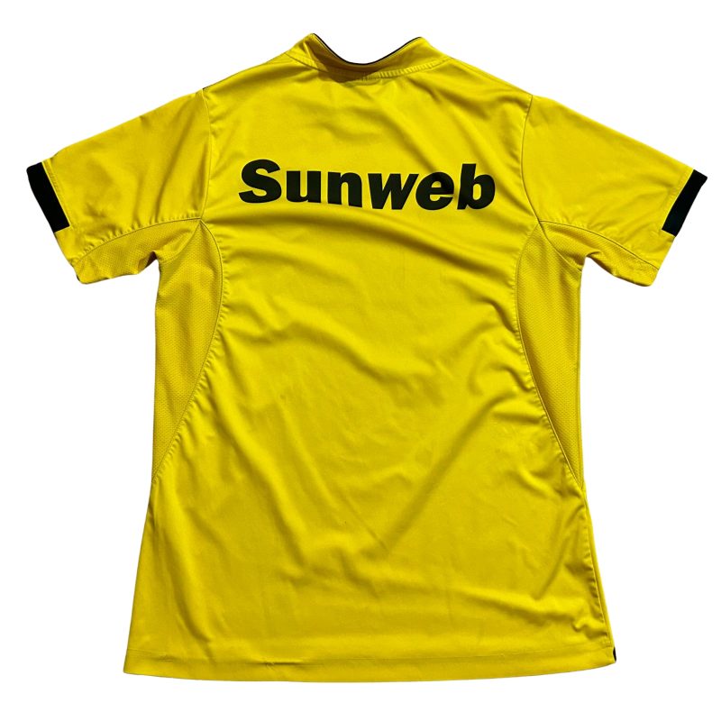 nac breda klupp home jersey 2008 2009 yellow black