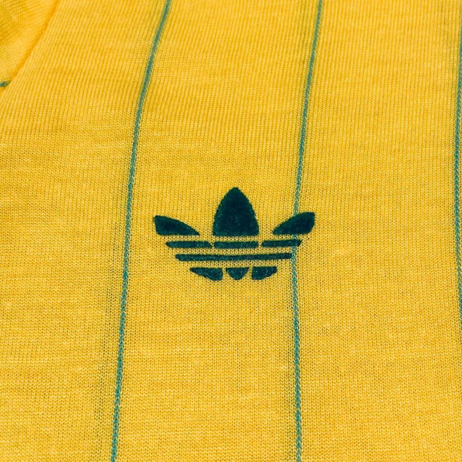nantes home kit 1981 1982 yellow green adidas