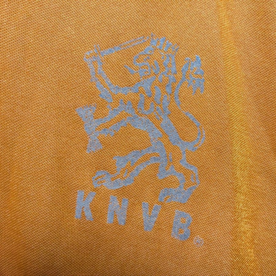 netherlands adidas home jersey 1985 1987 orange