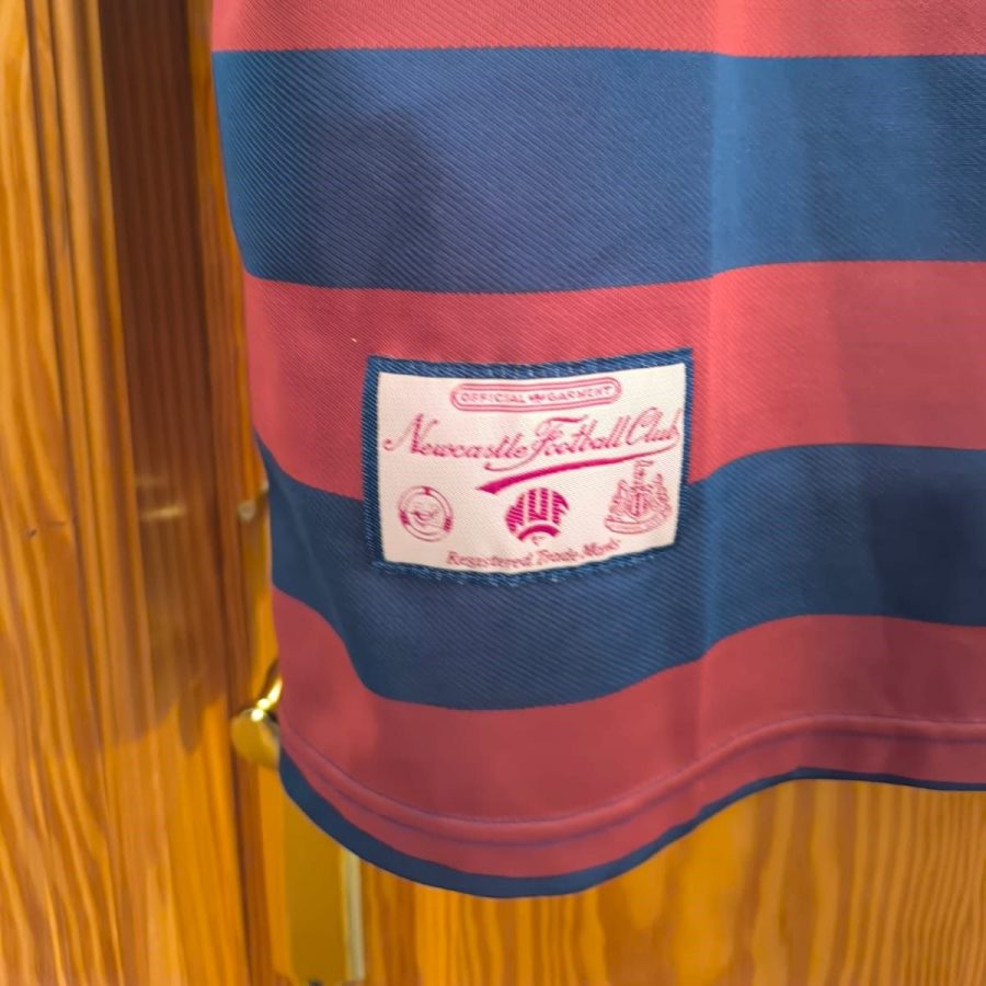 newcastle away adidas 1995 1996 maroon blue