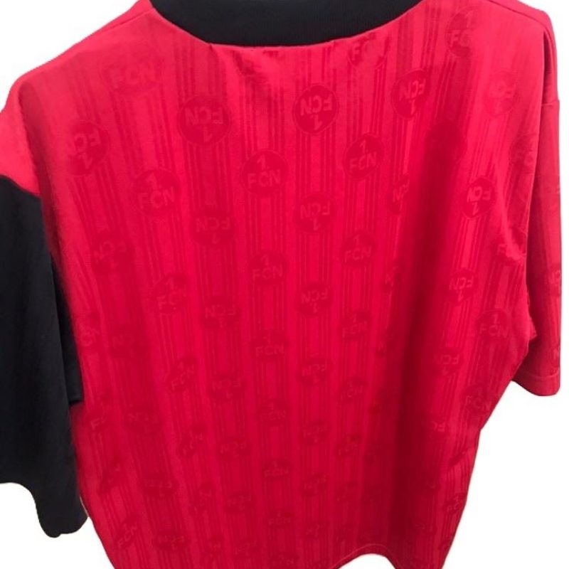 nurnberg home adidas 1997 1998 red black