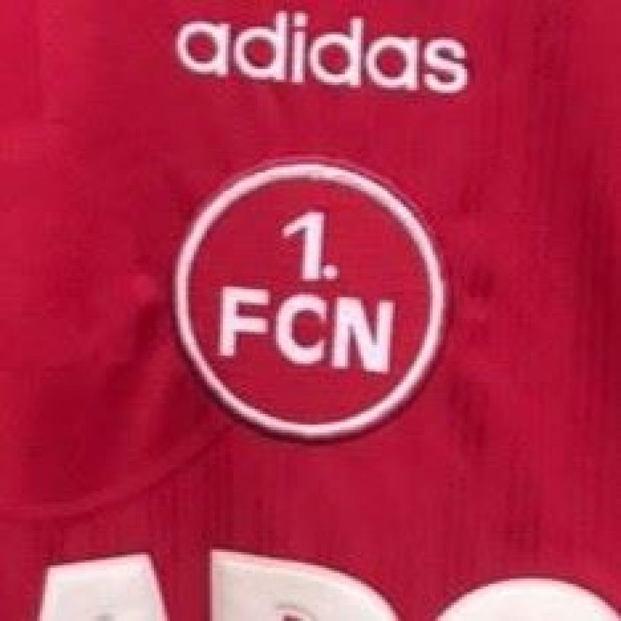 nurnberg home adidas 1997 1998 red black