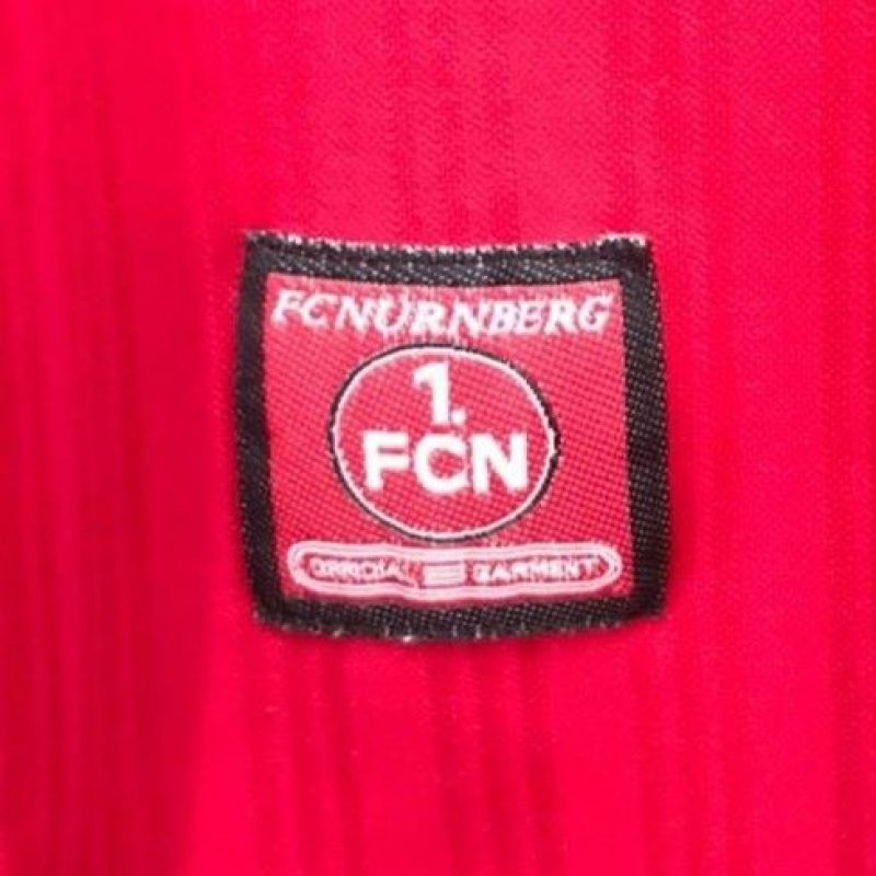 nurnberg home adidas 1997 1998 red black
