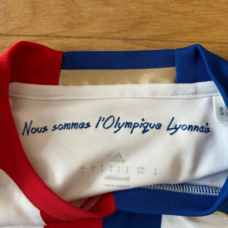 olympique lyonnais home jersey 2016 2017 white adidas AI8163