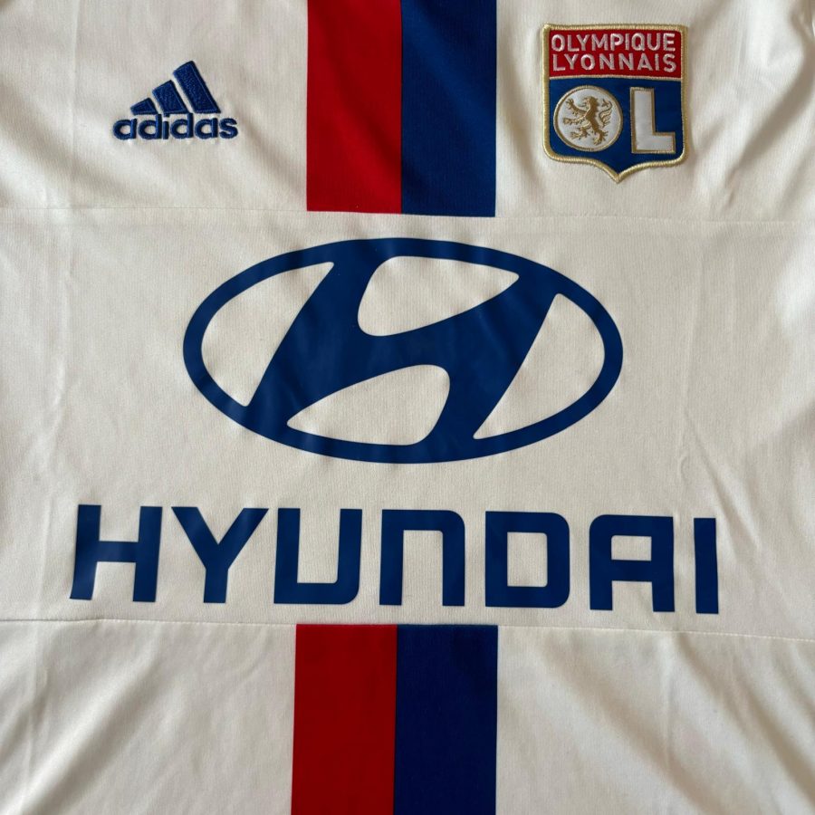 olympique lyonnais home jersey 2016 2017 white adidas AI8163