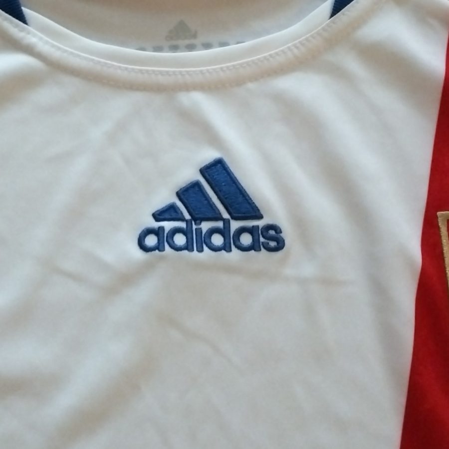 olympique lyonnais home kit adidas 2010 2011 betclic white