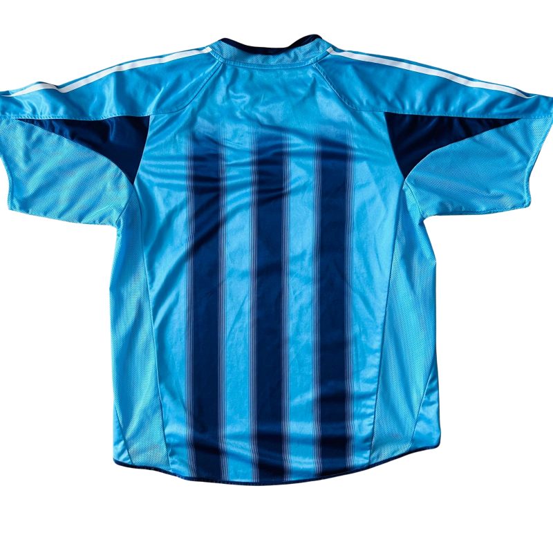olympique marseille away jersey adidas 2004 2005 blue navy