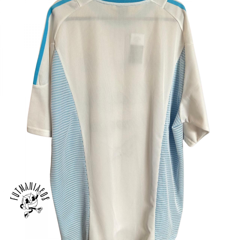 olympique marseille home jersey adidas 2002 2003 white