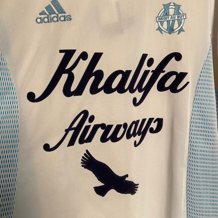 olympique marseille home jersey adidas 2002 2003 white