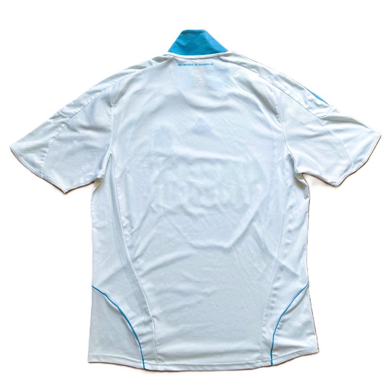 olympique marseille home kit adidas 2008 2009 direct energie white