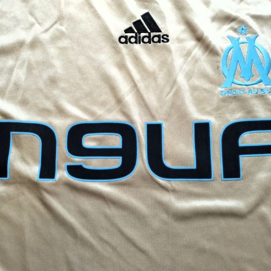 olympique marseille third 2008 2009 front adidas golden