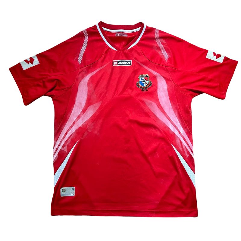 panama home jersey lotto 2010 red