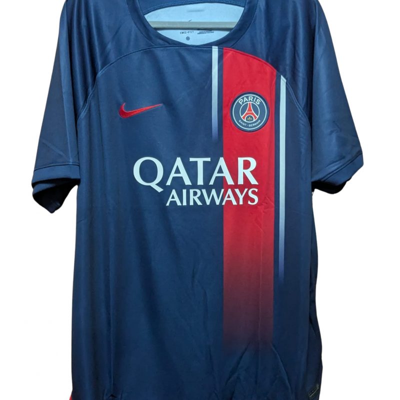 paris saint germain home jersey nike 2023 2024 blue red