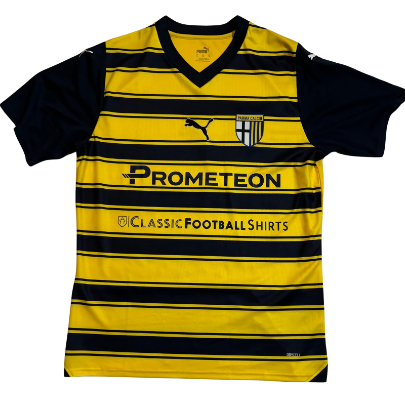 parma away jersey puma 2023 2024 yellow black 774679-02