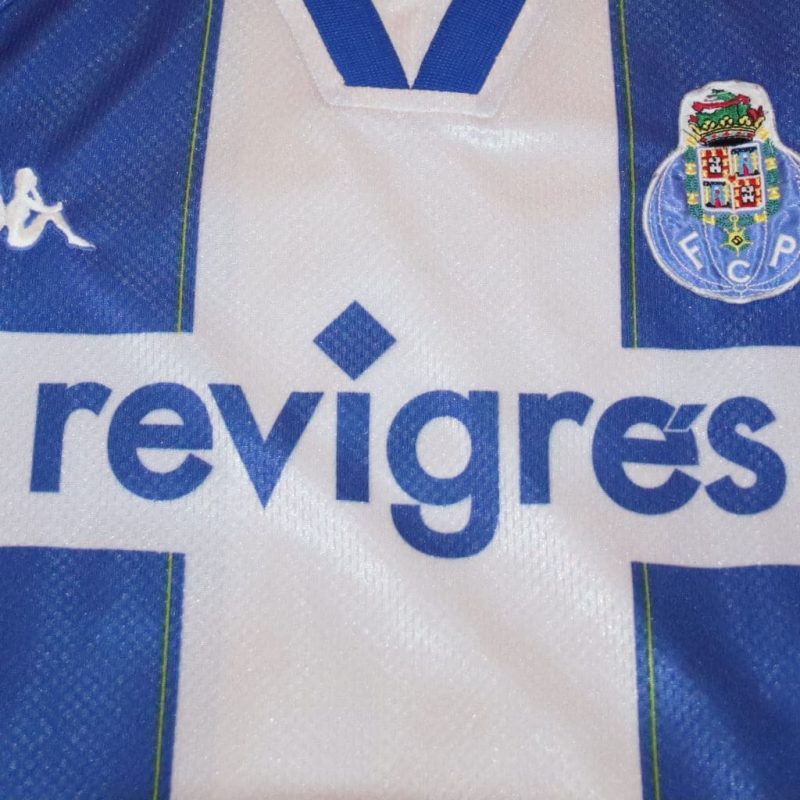 porto home 1997 1999 kappa front blue white