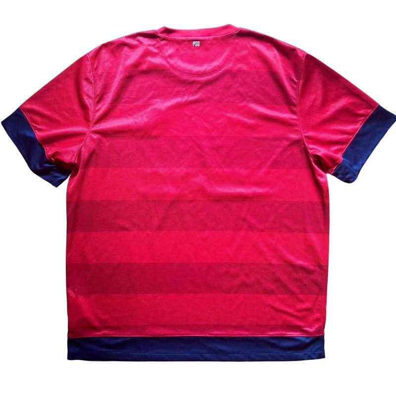 psg paris saint germain away kit nike 2012 2013 red