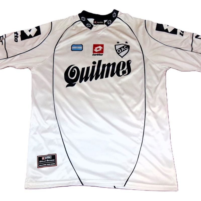 quilmes home 2004 2006 lotto white