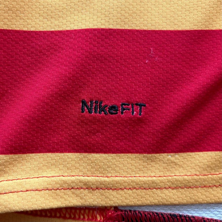 racing club lens home kit 2007 2008 yellow red 237961-701 nike