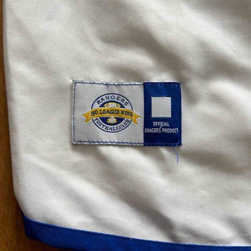 rangers glasgow diadora away 2004 2005 white