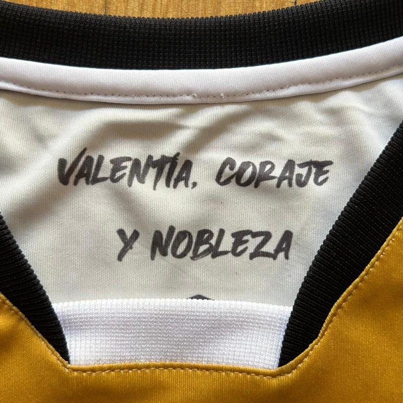 rayo vallecano away kit umbro 2023 2024 front golden black ray