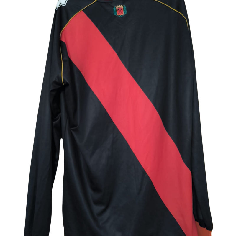 rayo vallecano away visitante errea 2012 2013 black red