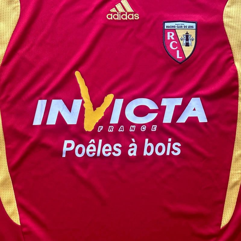 racing club lens home adidas 2011 2012 red