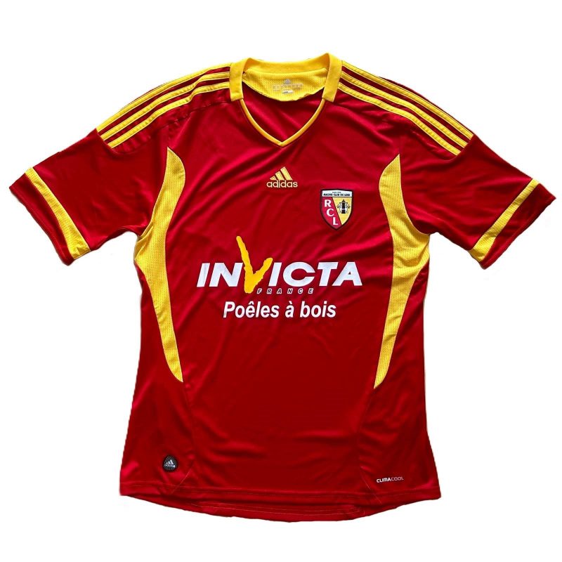 racing club lens home adidas 2011 2012 red