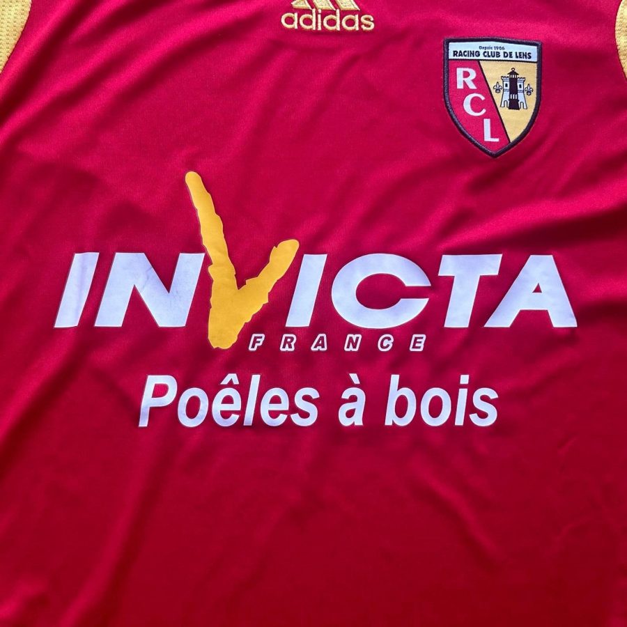 racing club lens home adidas 2011 2012 red