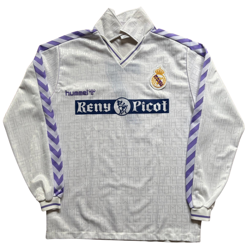 real madrid-1989-1990-hummel-home-1