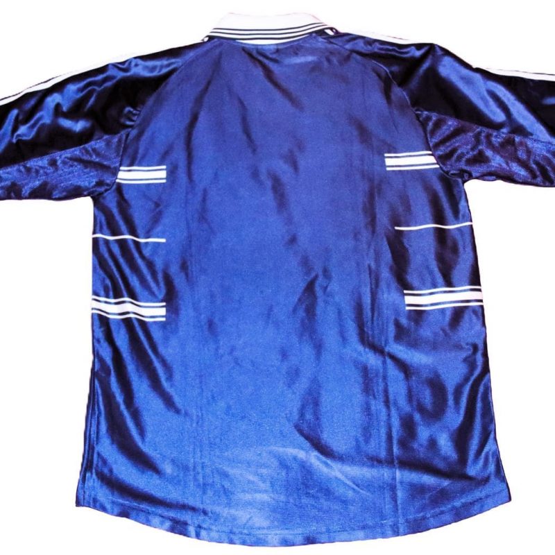 real madrid adidas away 1998 1999 blue teka