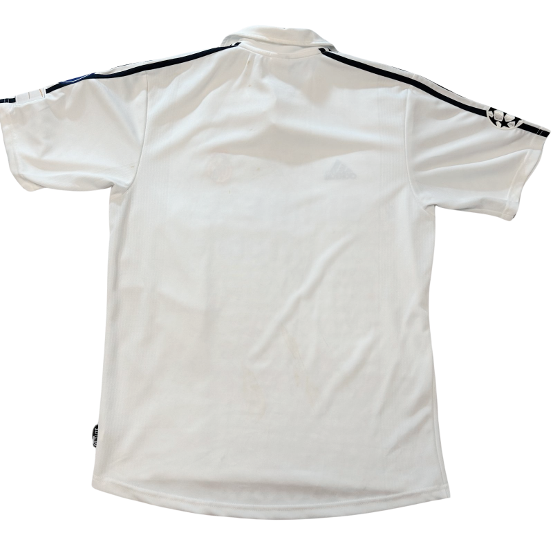 real madrid adidas home jersey ucl 2001 2003 white 134748