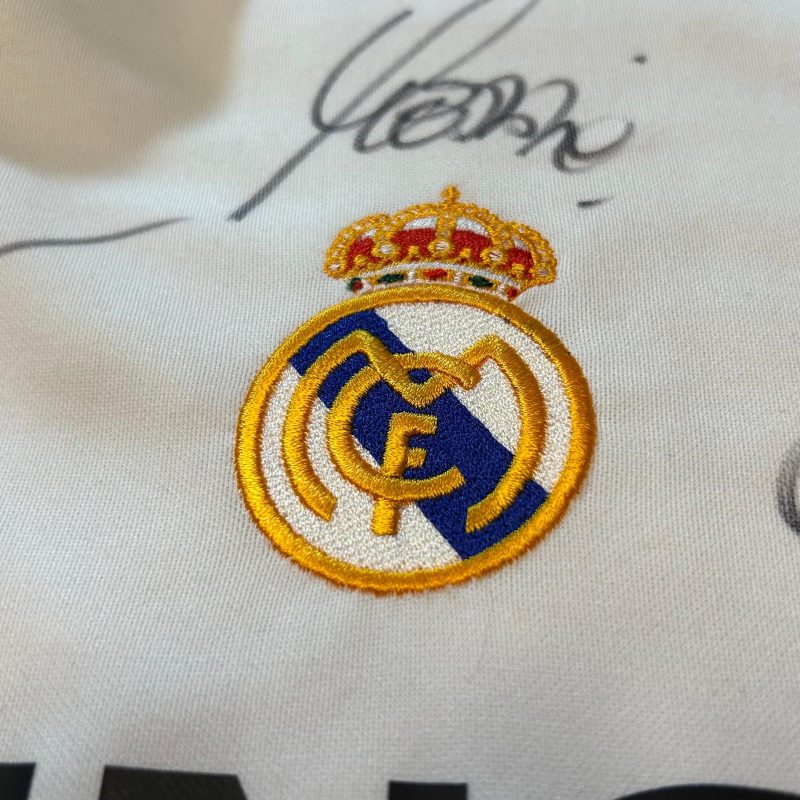real madrid adidas home jersey ucl 2001 2003 white 134748