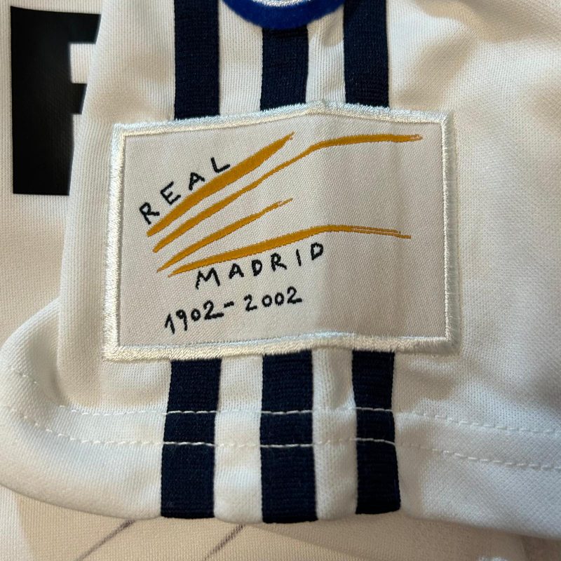 real madrid adidas home jersey ucl 2001 2003 white 134748