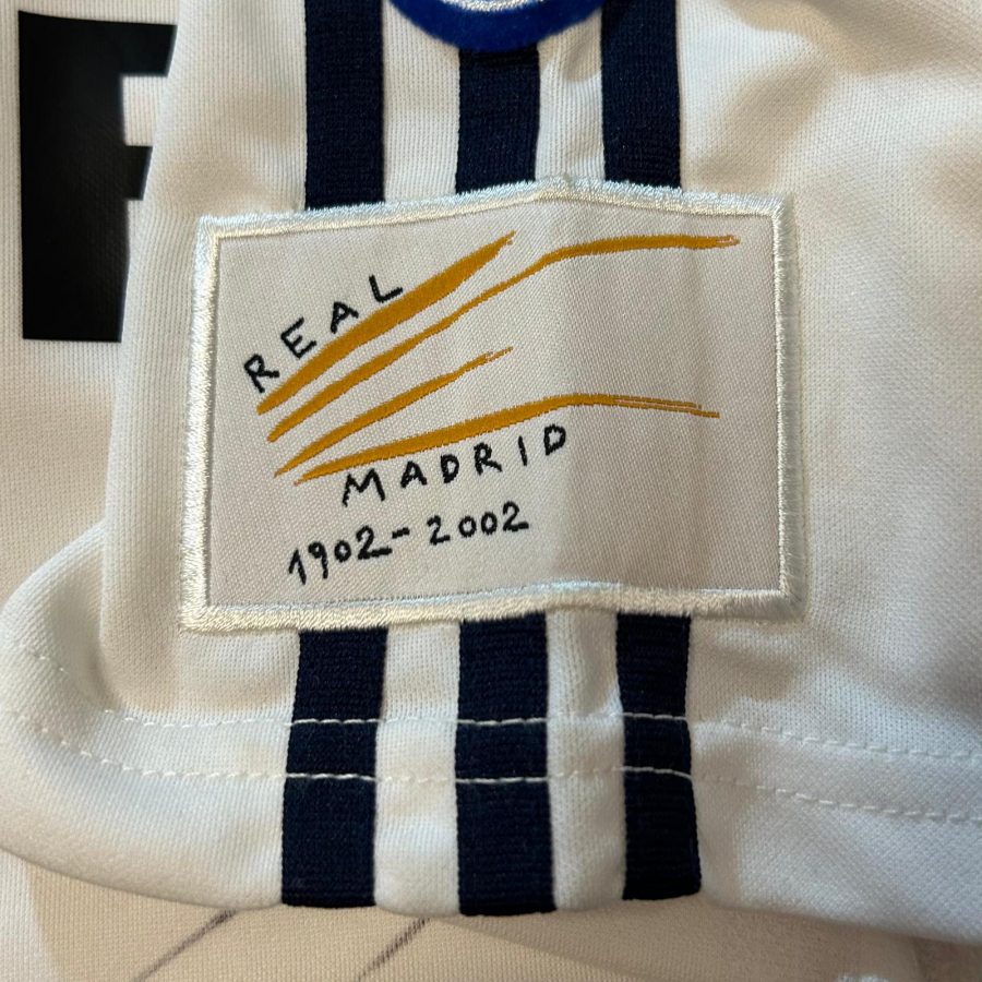 real madrid adidas home jersey ucl 2001 2003 white 134748