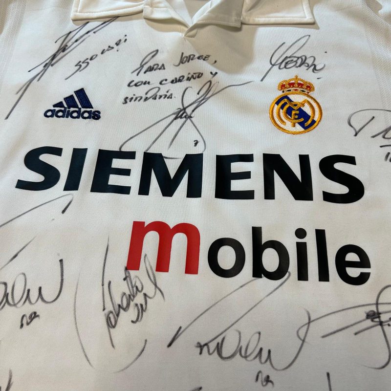 real madrid adidas home jersey ucl 2001 2003 white 134748