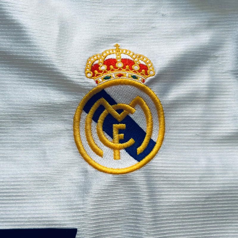 real madrid adidas teka home 1998 2000 white