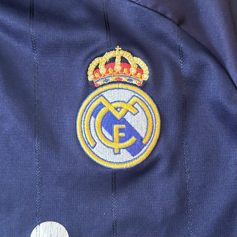 real madrid away adidas 2010 2011 navy blue