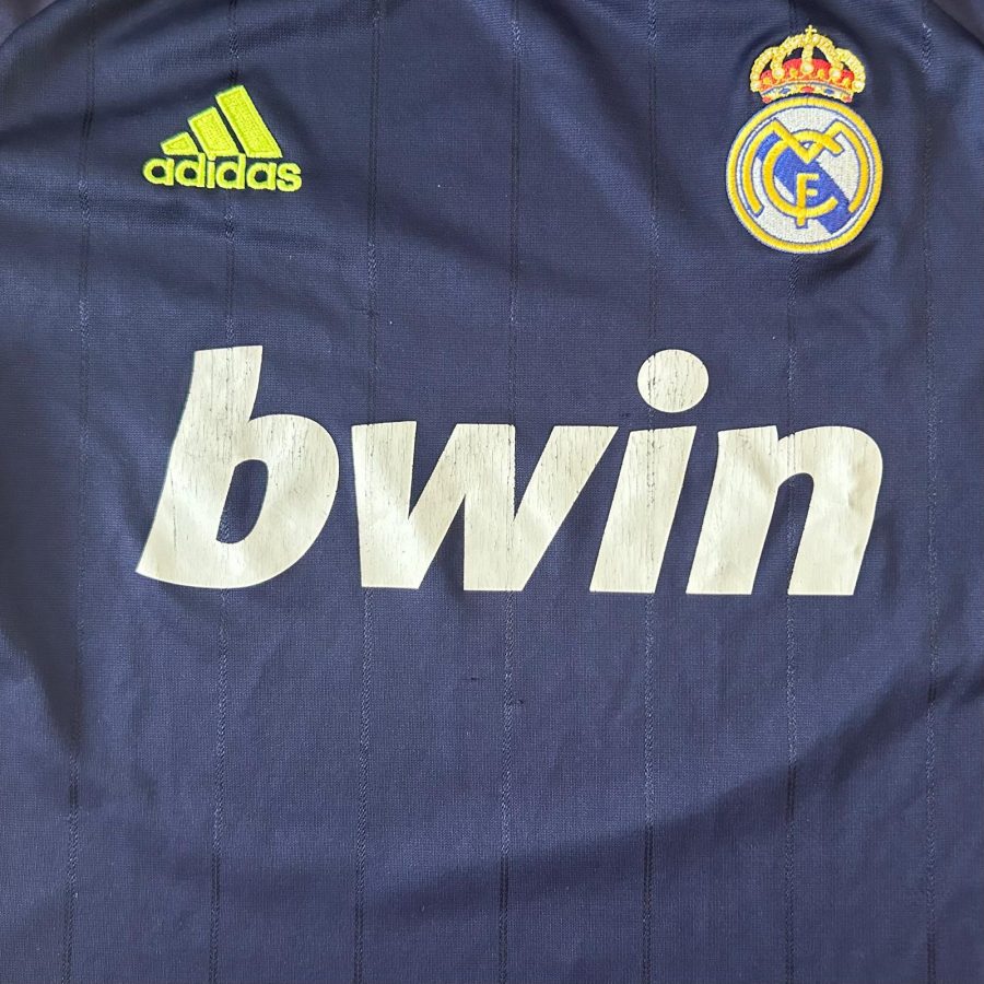 real madrid away adidas 2010 2011 navy blue