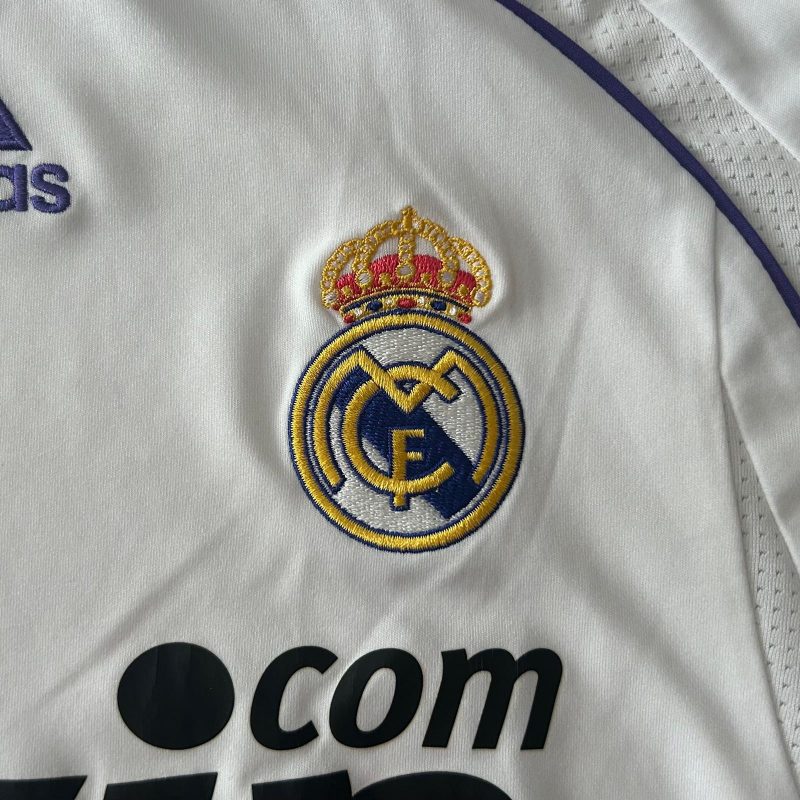real madrid home kit adidas 2007 2008 white