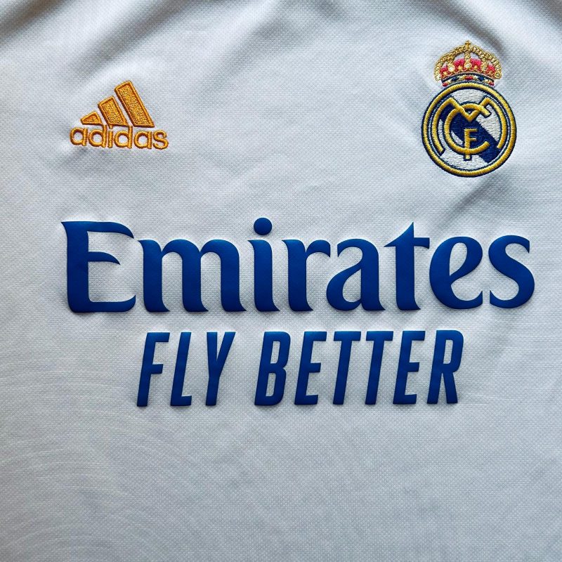 real madrid home kit adidas 2021 2022 fly emirates better white