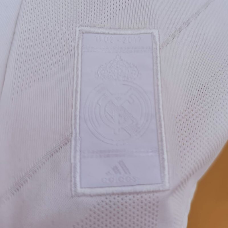 real madrid home kit long sleeved 2017 2018 white