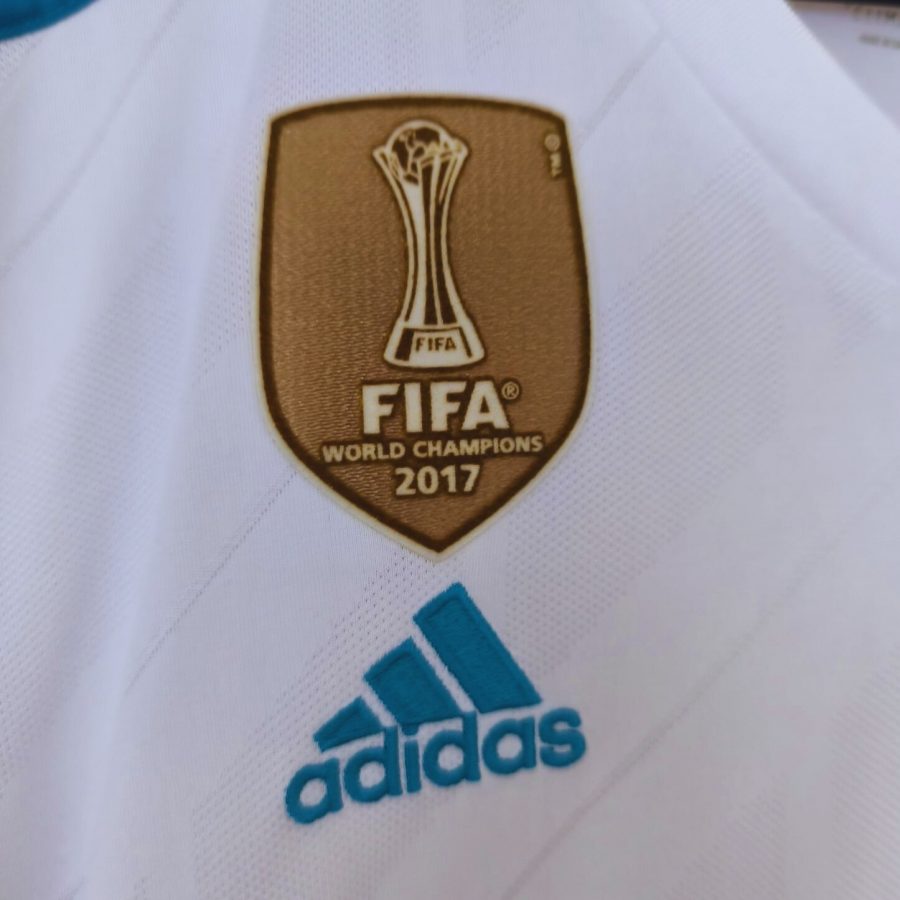 real madrid home kit long sleeved 2017 2018 white