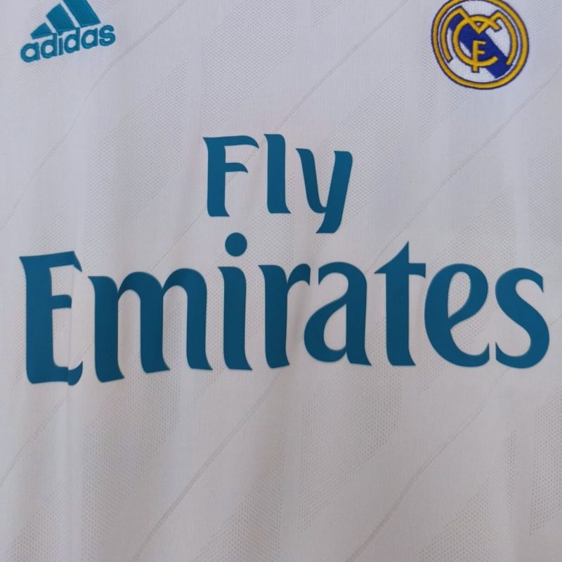 real madrid home kit long sleeved 2017 2018 white