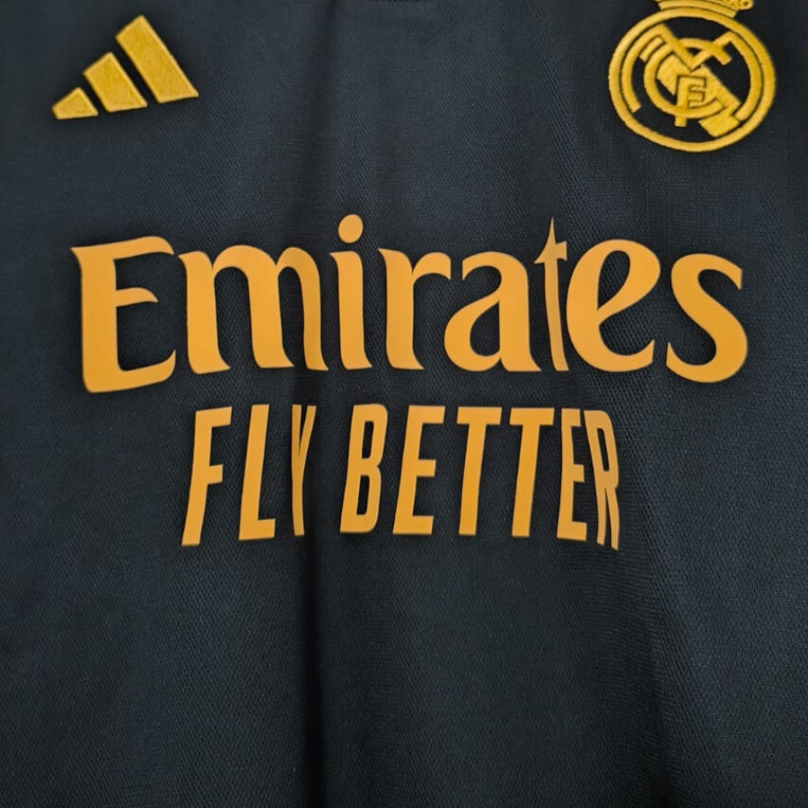 real madrid third tercera adidas 2023 2024 black IN9846
