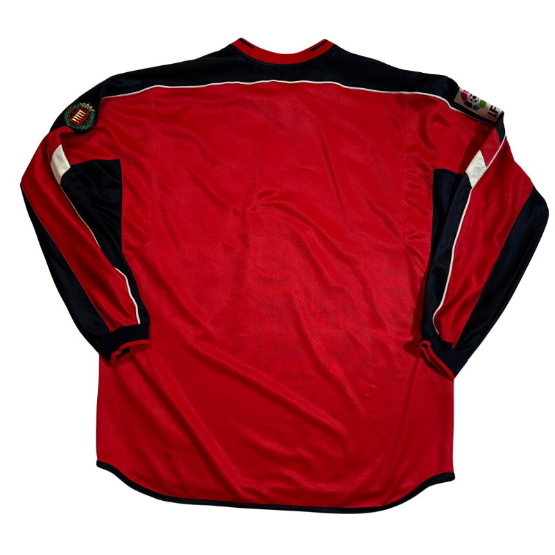 real valladolid away jersey umbro 2003 2005 red