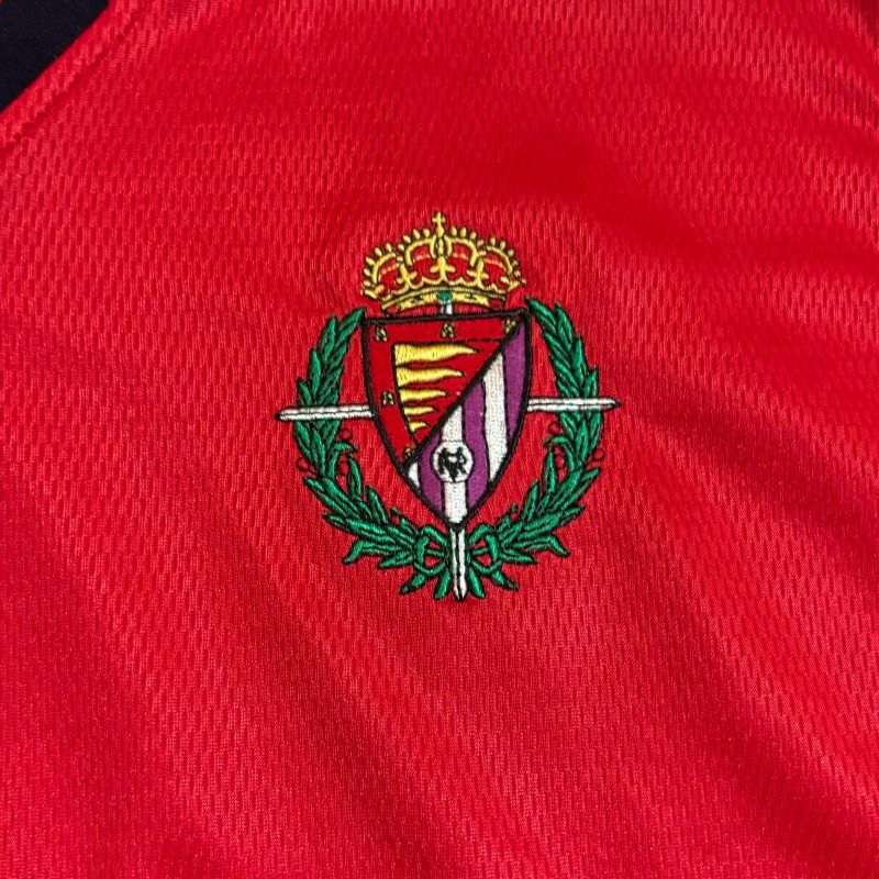 real valladolid away jersey umbro 2003 2005 red