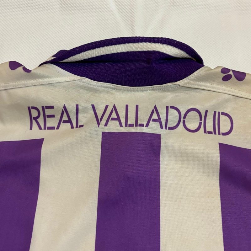 real valladolid kelme home jersey 1995 1996 purple white