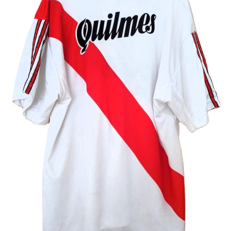 river plate adidas home kit quilmes 1998 1999 2000 white red