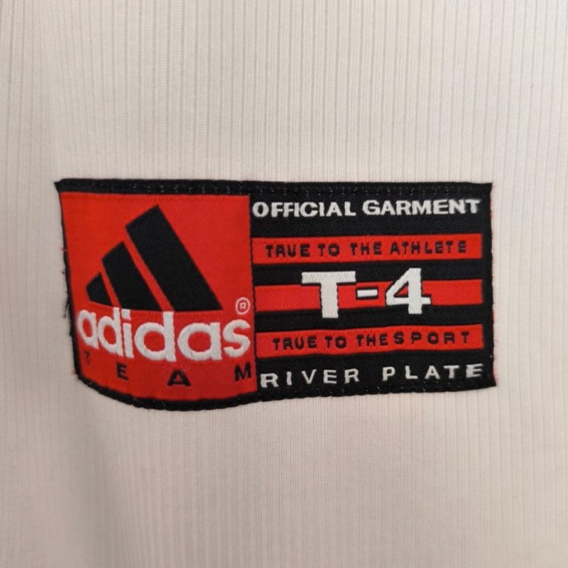 river plate adidas home kit quilmes 1998 1999 2000 white red