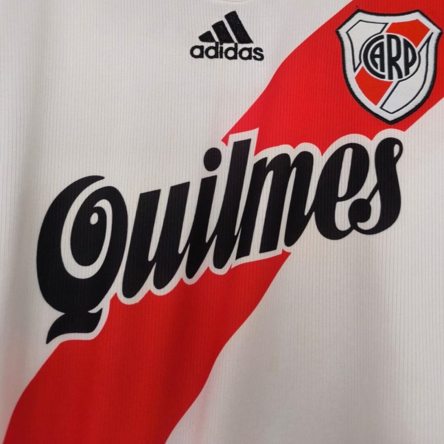 river plate adidas home kit quilmes 1998 1999 2000 white red